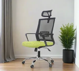 Sleekline Green Padded Orthopedic Office Seat