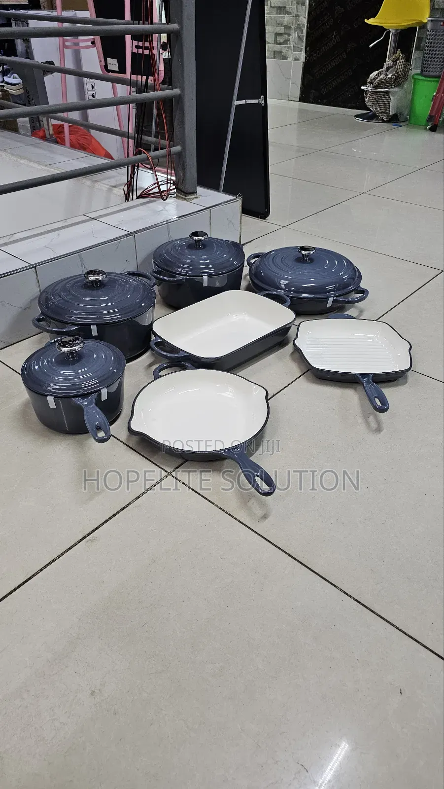 Enamel Cast Iron Cooking Pot