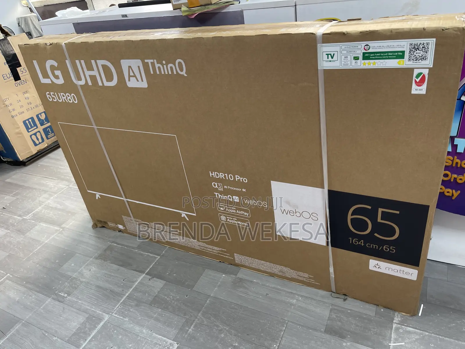 Lg 65 Inch 65ur80 Smart Uhd Tv