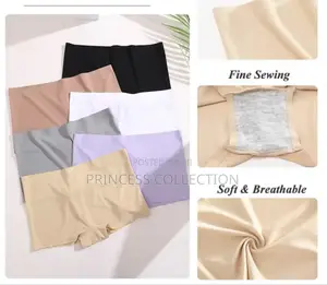 Seamless Silk Boxer Panties