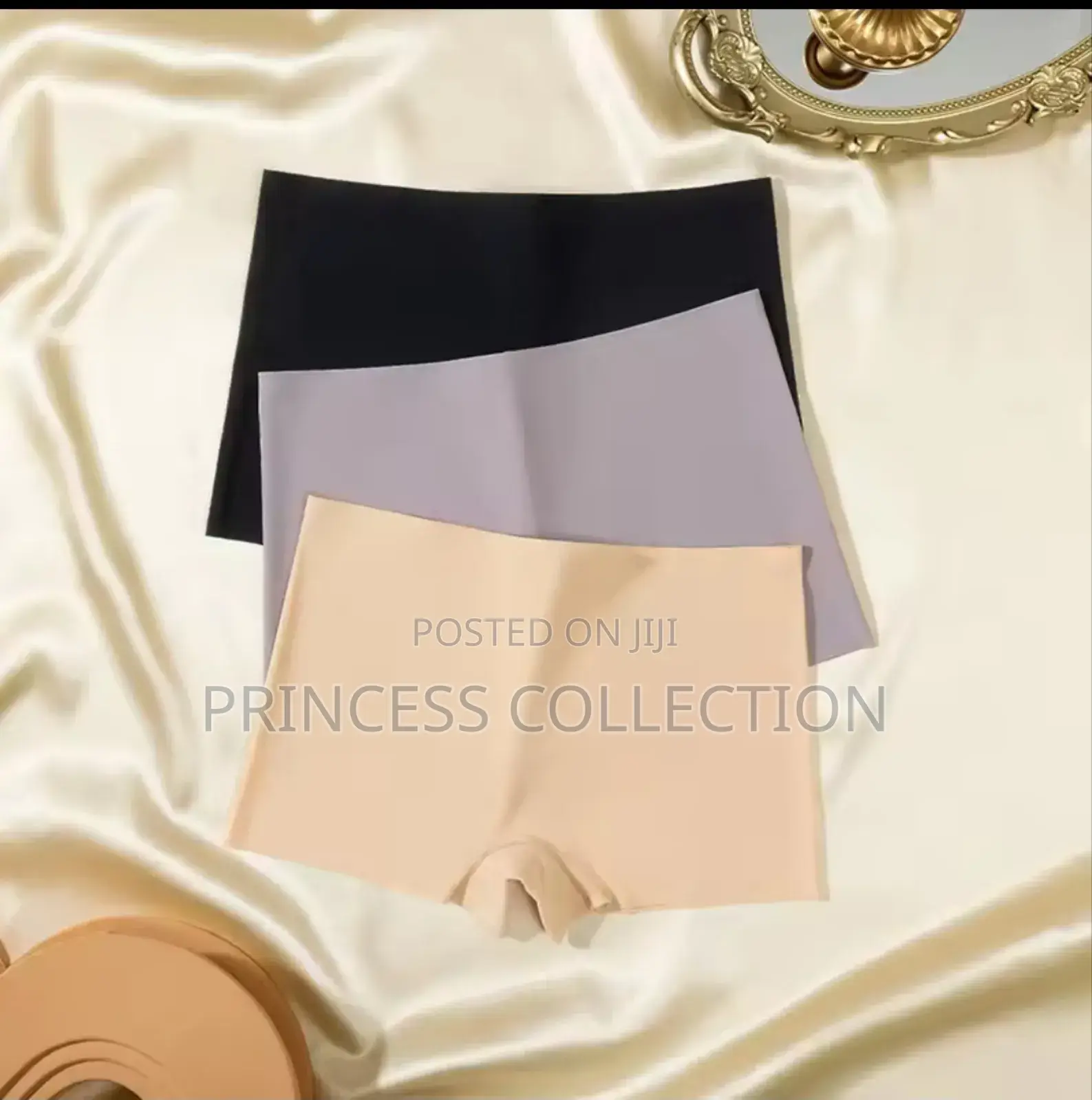 Seamless Silk Boxer Panties