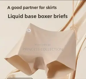 Seamless Silk Boxer Panties