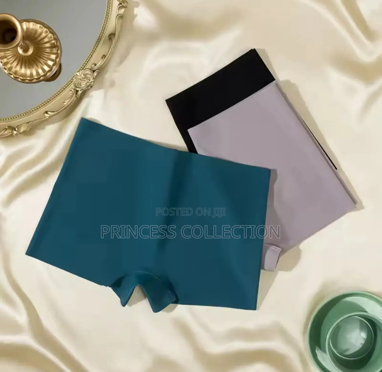 Seamless Silk Boxer Panties