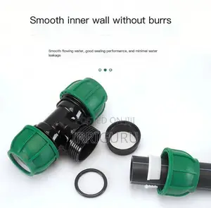 Hdpe Compression Tee Fittings 20-110 Mm Used for Pipes