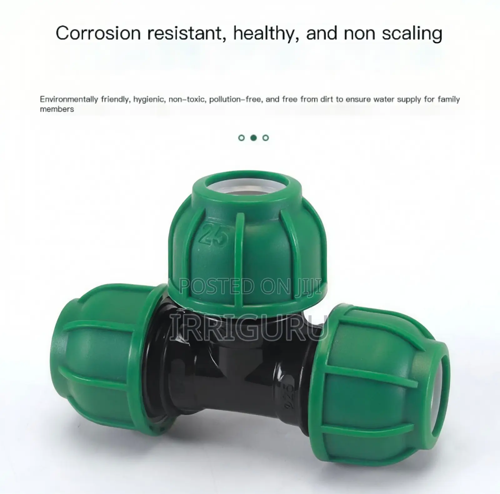 Hdpe Compression Tee Fittings 20-110 Mm Used for Pipes