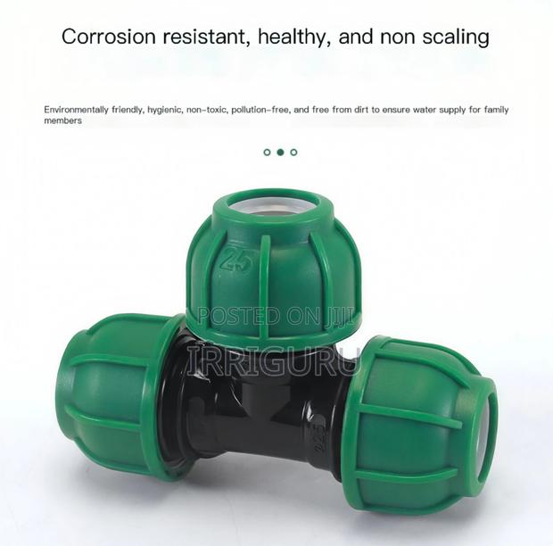 Hdpe Compression Tee Fittings 20-110 Mm Used for Pipes - thumbnail 6