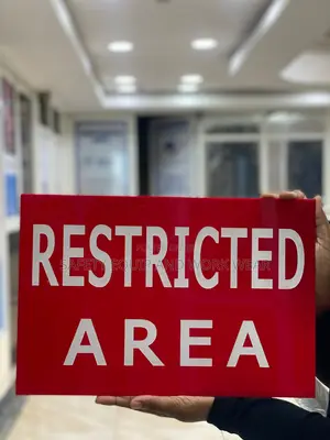 Restricted Area Sign – Chemical Storage Area