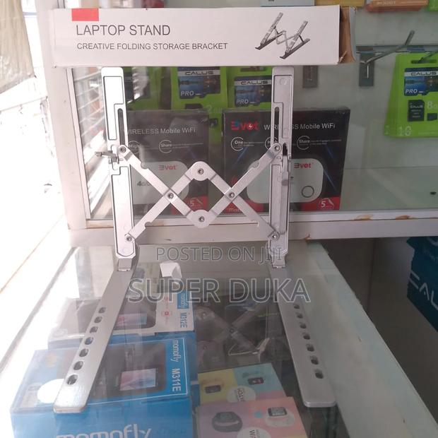 Metallic Laptop Stand - main view