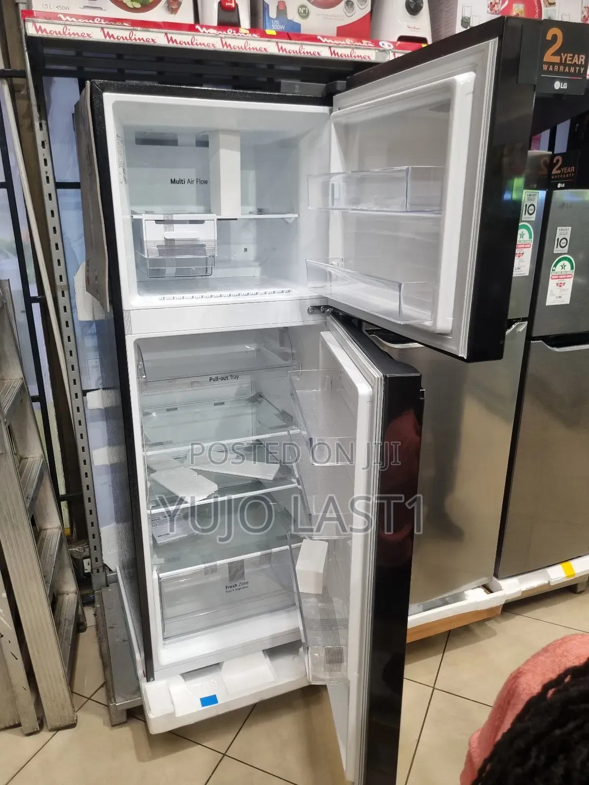 Lg 315| Top Freezer Refrigerator |Smart Inverter Gn B312pxgb