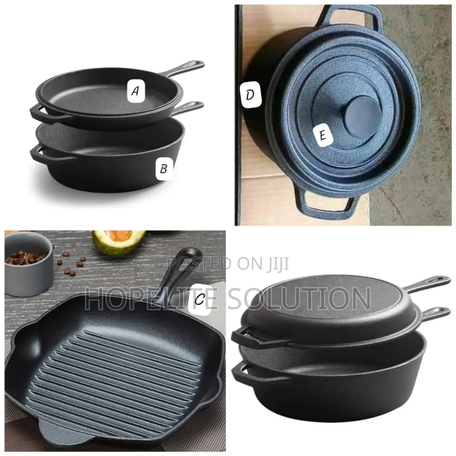 Cast Iron Cooking Pot