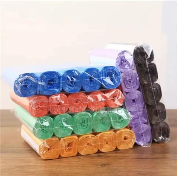 Assorted Colors Trash Bags Available