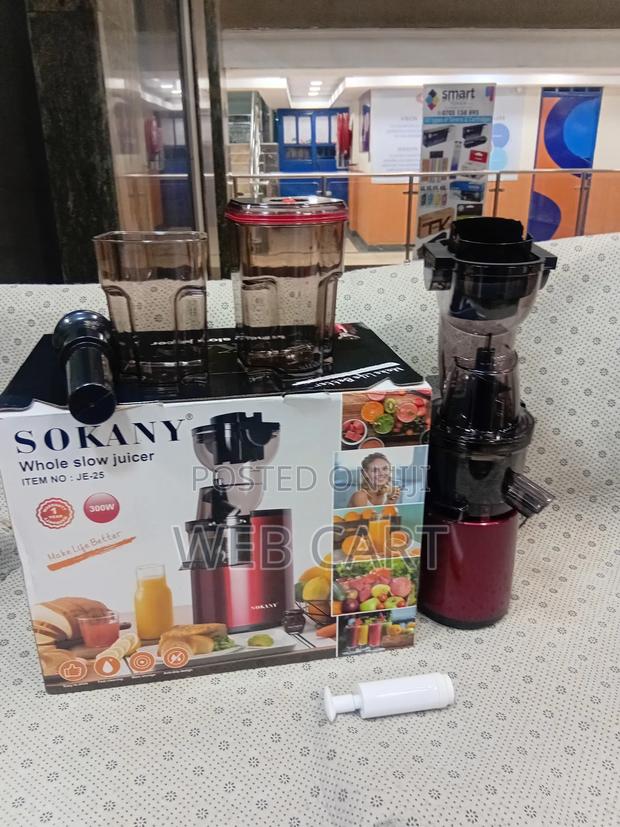300w Sokany Slow Juicer - main view