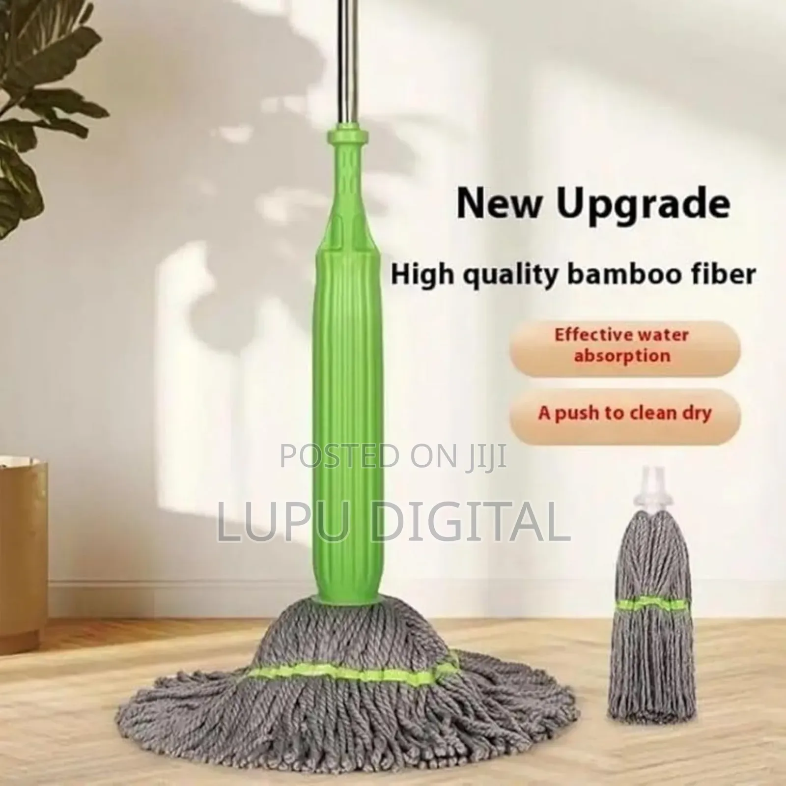 New Upgrade 144cm Pocket Wringing Mop