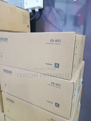 Epson Eb-W51/Epson Eb-W51 Wxga 3lcd 4000 Lumens Projector