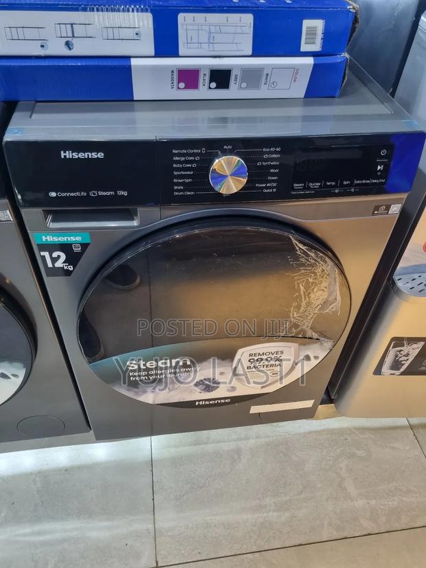 Hisense 12kg Washing Machine Wfwy121vjmt - thumbnail 3