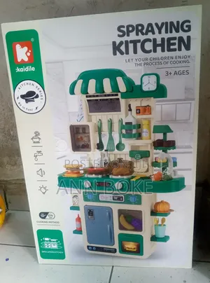  48-Piece Spray Kitchen Play Set. This