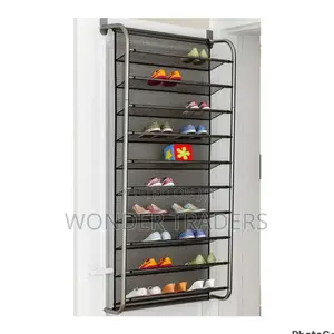 10 Tier Over the Door Shoe Organizer