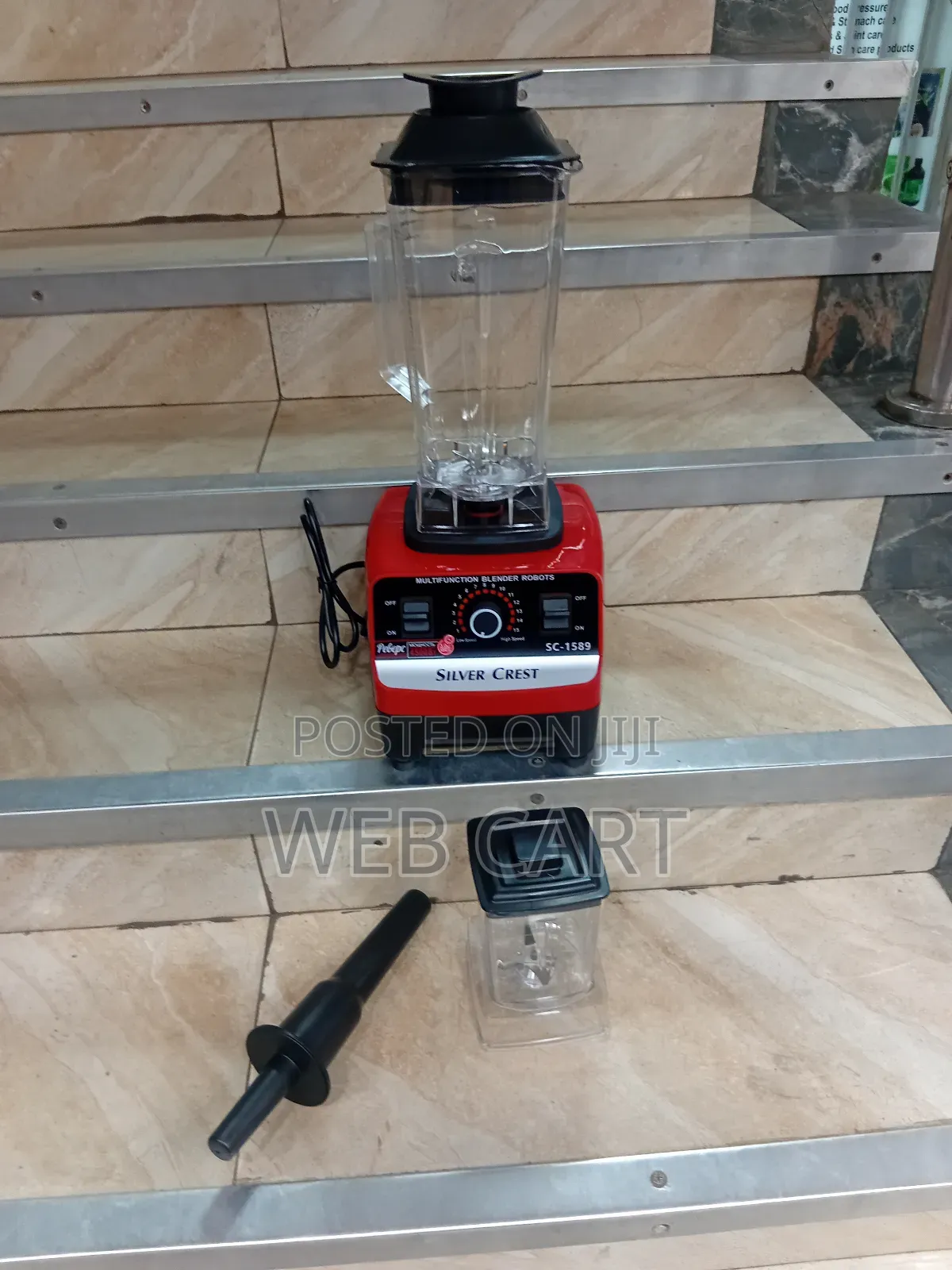 2in1 Silver Crest Blender