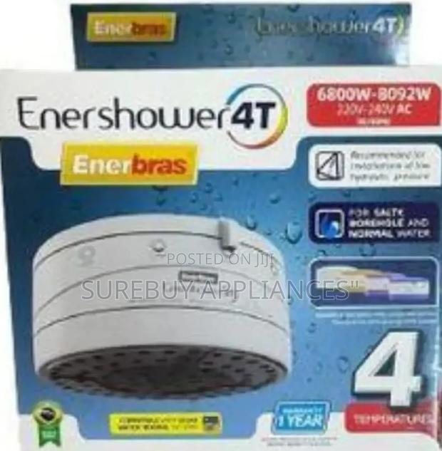 Instant Hot Water Shower Head Heater Enershower (4t)