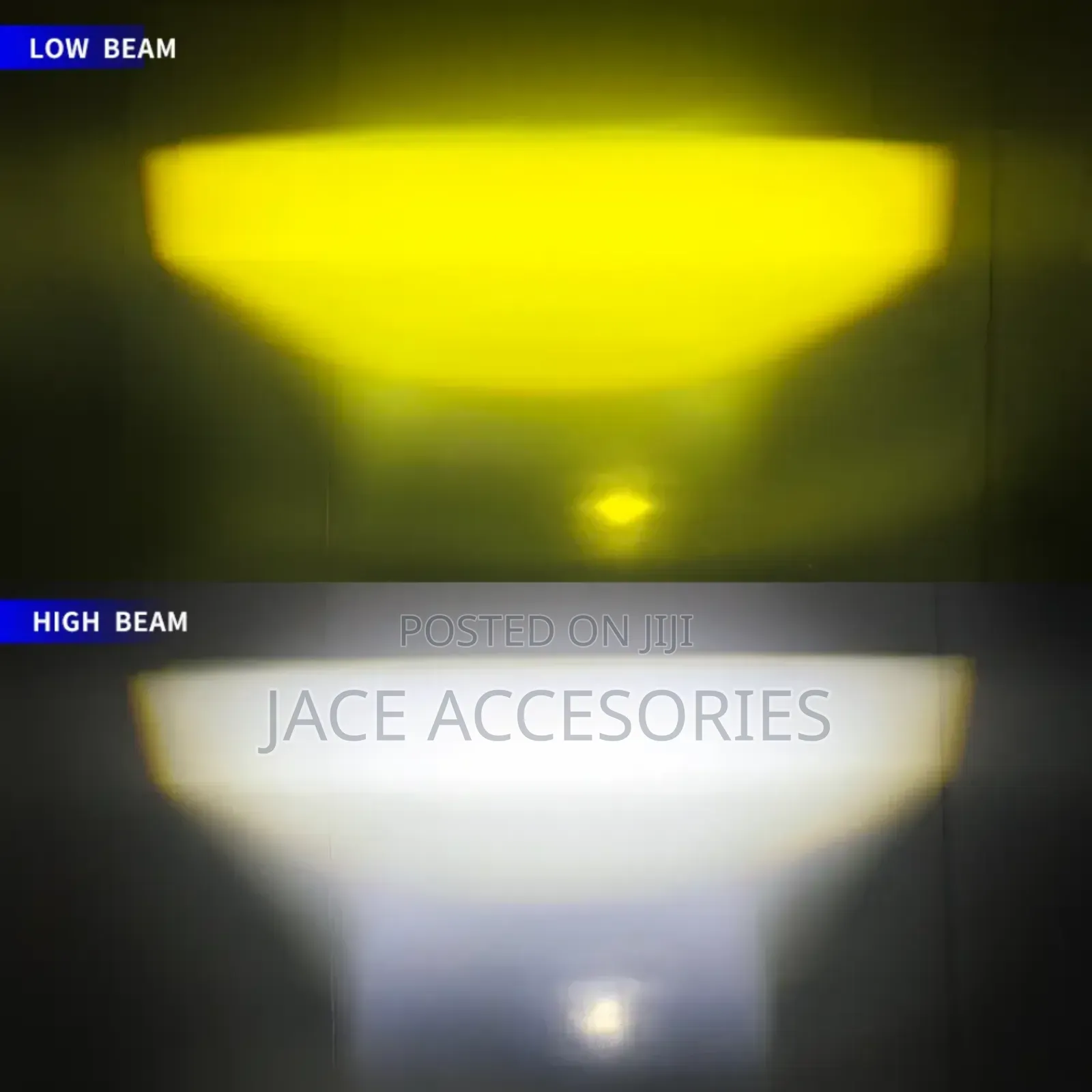 High Power 3 Lens White Yellow Spotlights
