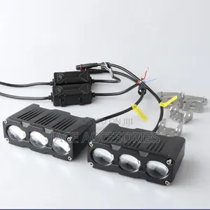 High Power 3 Lens White Yellow Spotlights
