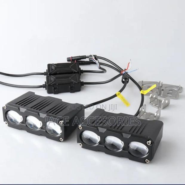 High Power 3 Lens White Yellow Spotlights