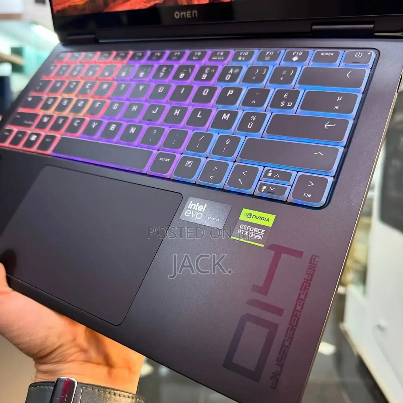 Laptop HP Omen Transcend 14-Fb0023dx 64GB Intel Core Ultra 7 SSD 1T