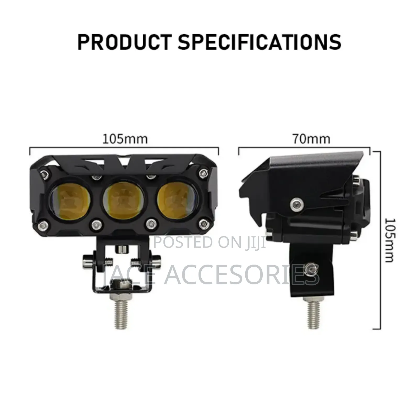 Super Bright 3 Lens Spot Lights