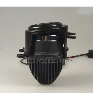 White Yellow Car Biled Fog Lights