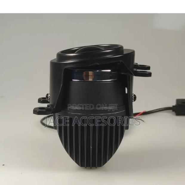 White Yellow Car Biled Fog Lights - thumbnail 3