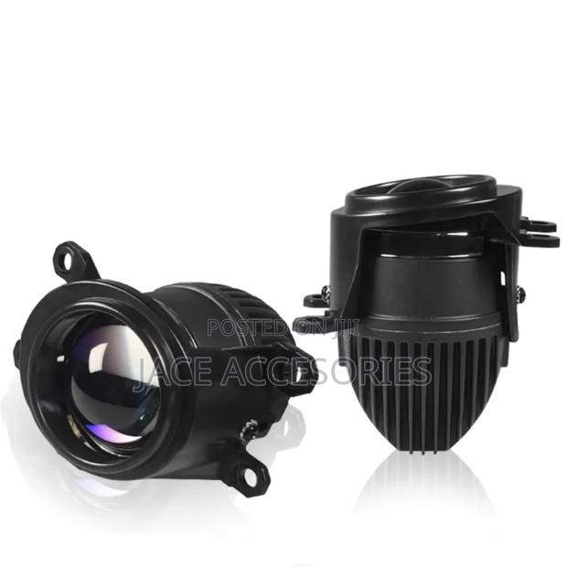 White Yellow Car Biled Fog Lights - thumbnail 2