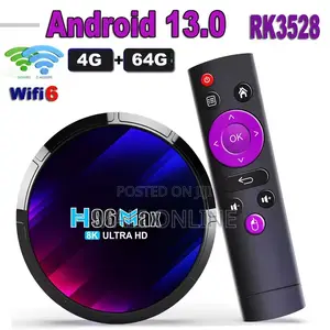 H96 Max Android 13 Tv Box 4gb + 64gb Dual Wifi