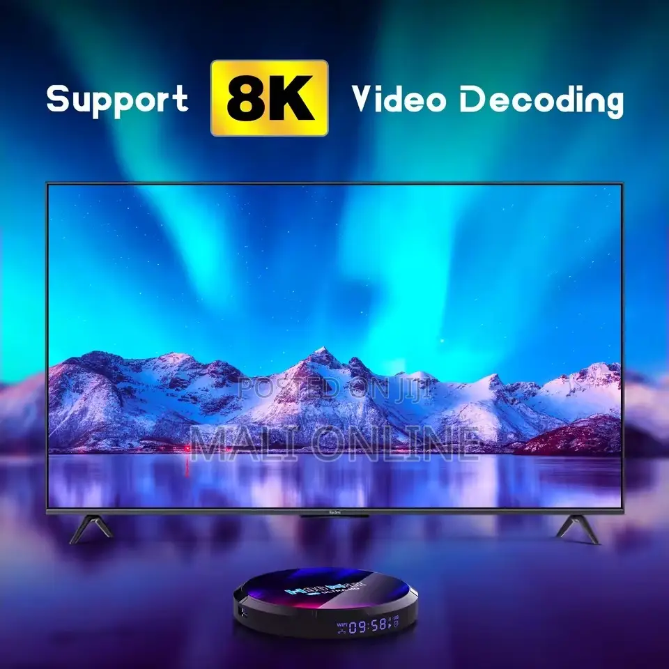 H96 Max Android 13 Tv Box 4gb + 64gb Dual Wifi