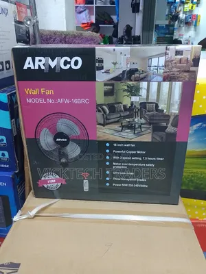 Wall Fan! Armco 16 Inch Ultra-Low Noise Wall Fan,1yrwarranty