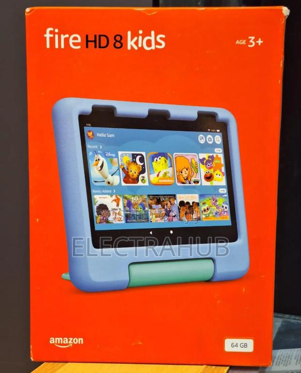 New Amazon Fire HD 8 (2022) 64 GB Black - main view