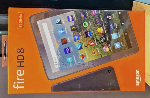 New Amazon Fire HD 8 (2022) 32 GB Black - thumbnail 3