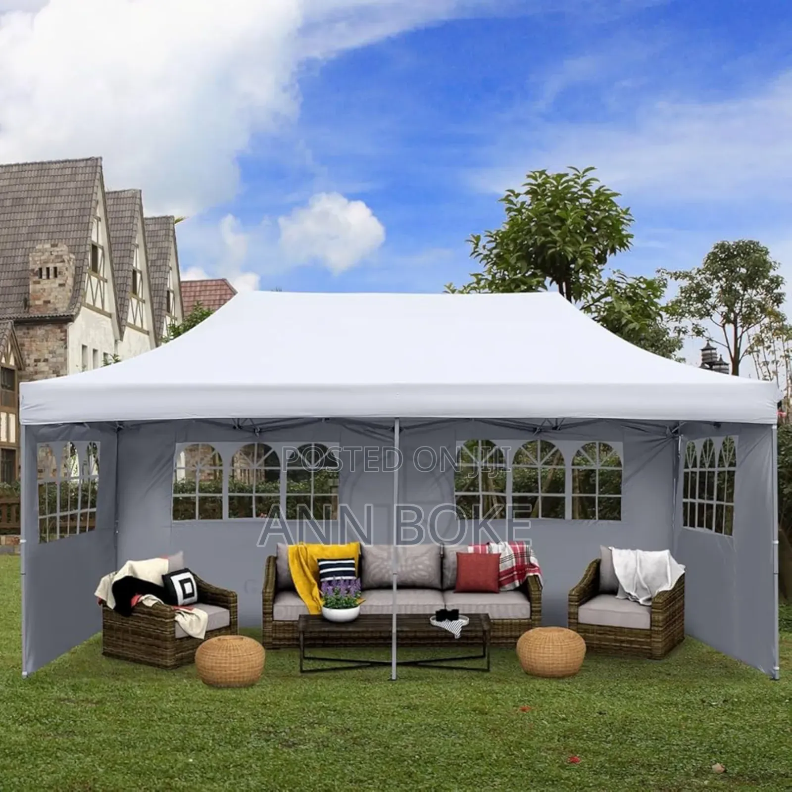 Canopy Tent/Gazebo Tent With Windows *3*6 MTRS