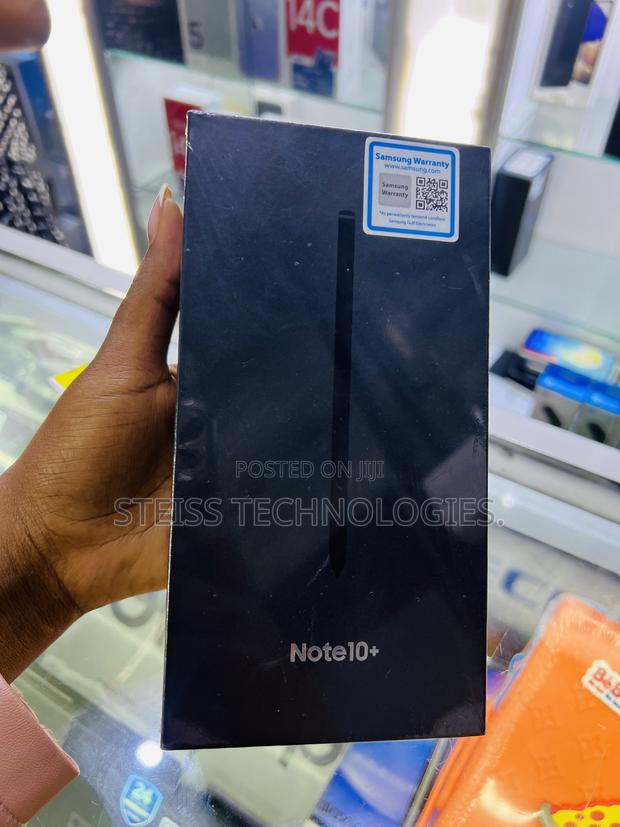 New Samsung Galaxy Note 10 Plus 256 GB Silver - main view