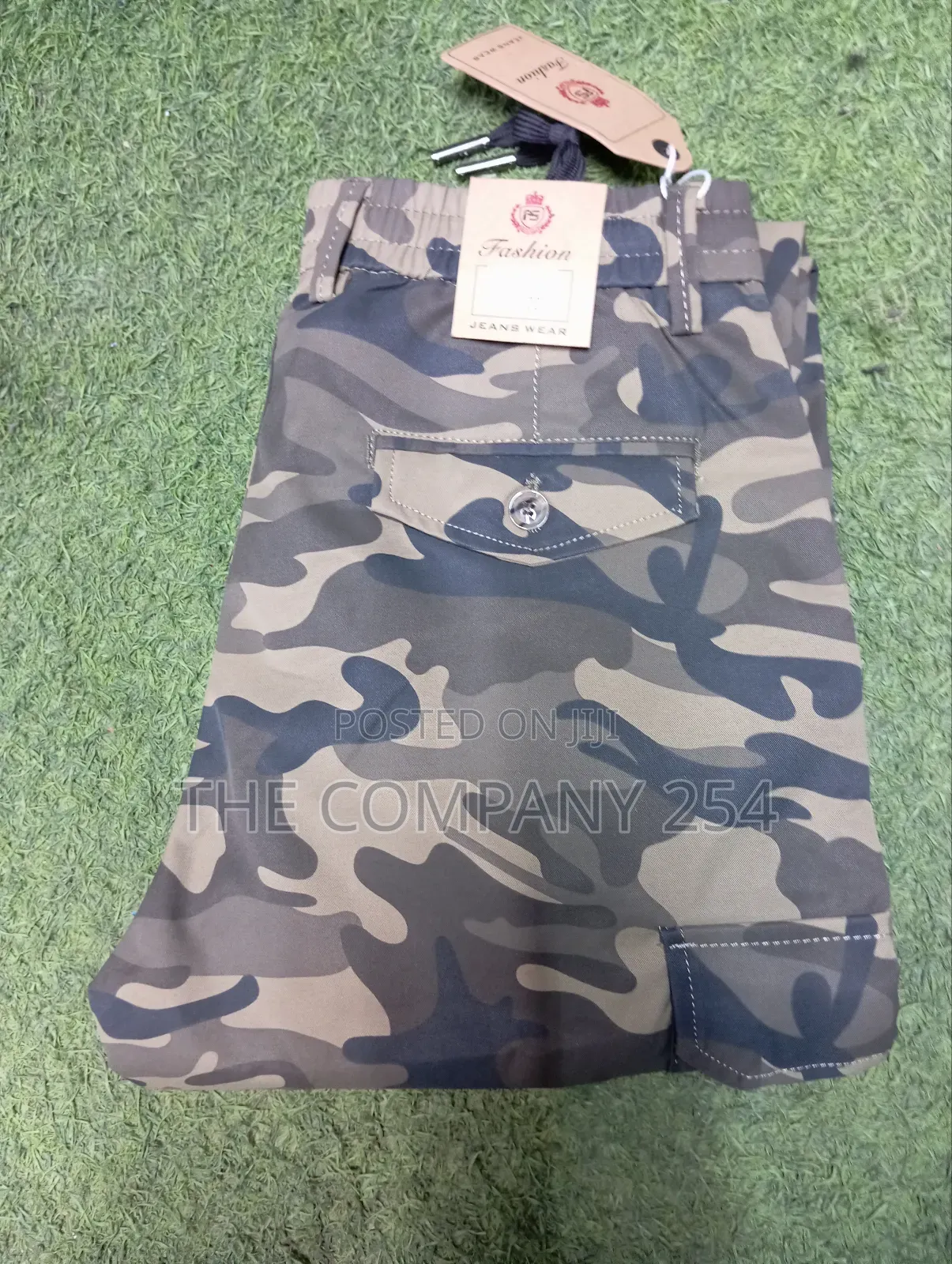 Quality Khaki Comoflage Combat Unisex Cargo Pants Trousers