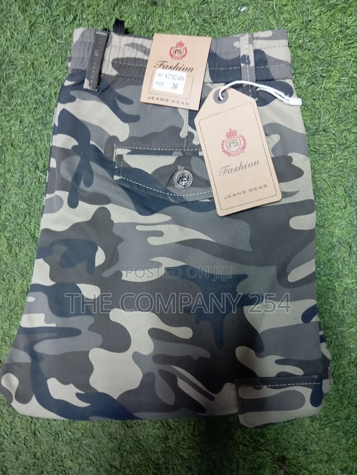 Quality Khaki Comoflage Combat Unisex Cargo Pants Trousers
