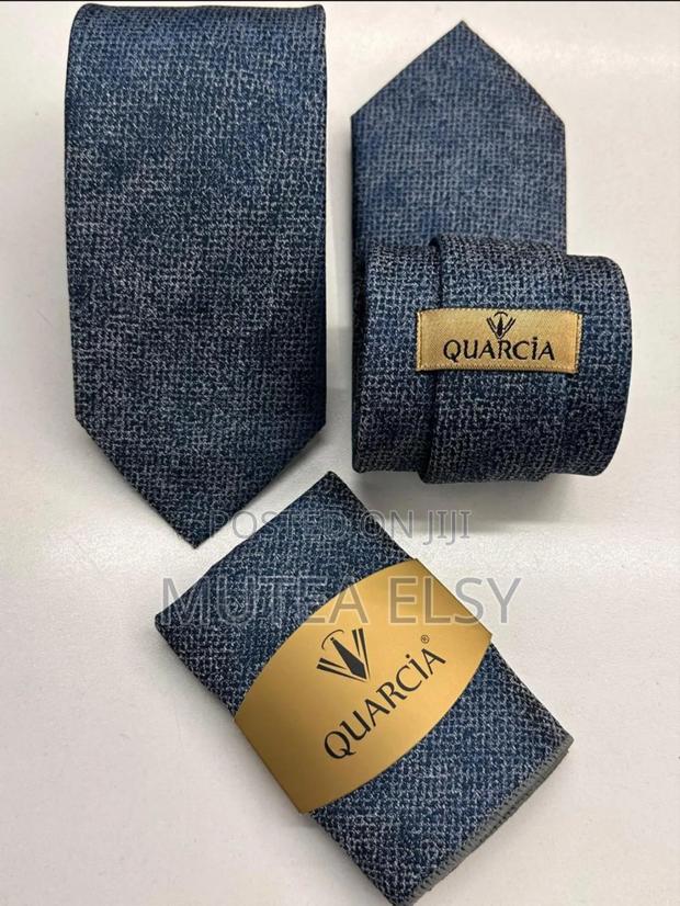 Navyblue Rough Executive Tie Sets - main view
