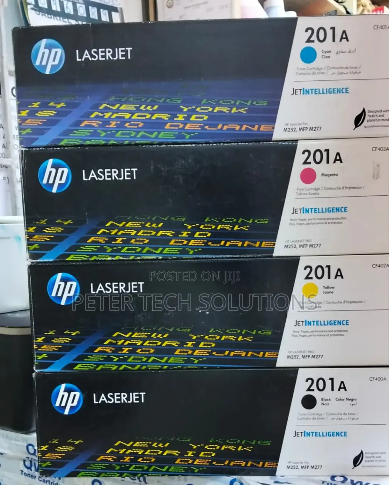 Hp 201a Laserjet Toner Cartridge's.