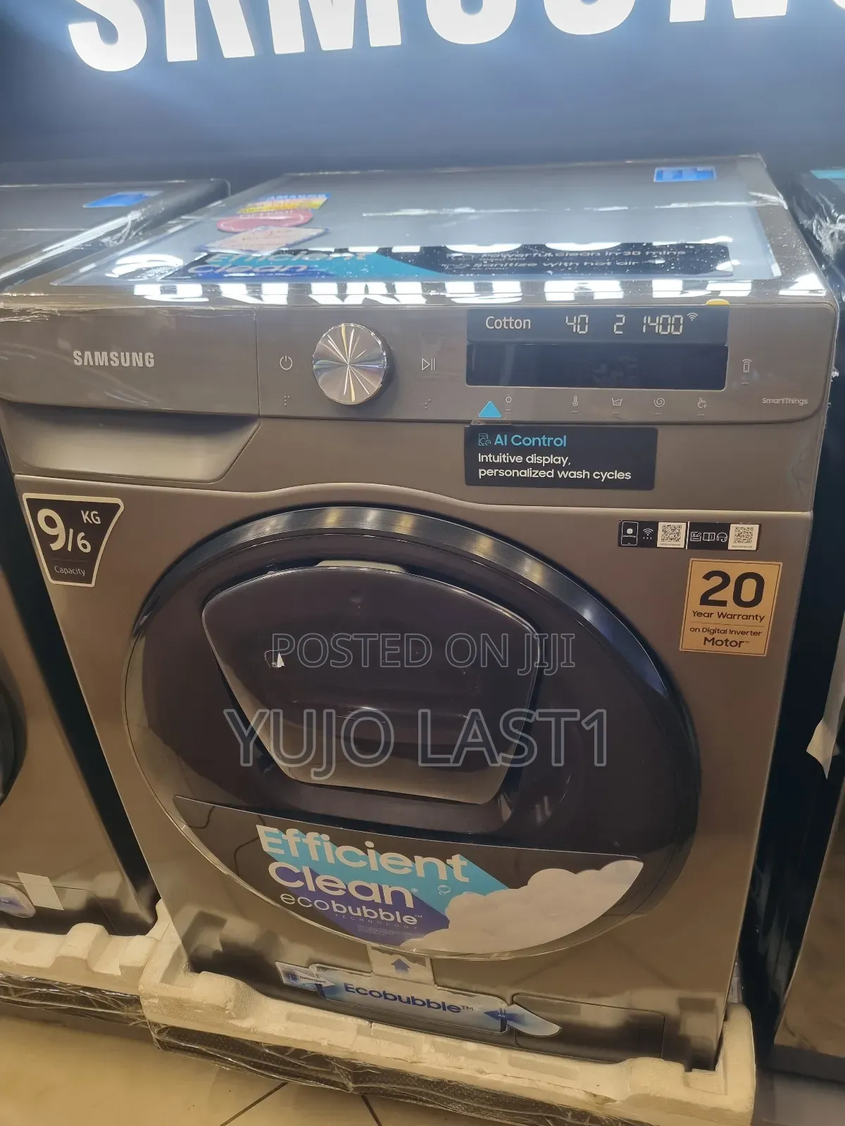 Samsung Machine Front Loadwd90t554dbn 9kg Washer 6kg Dryer