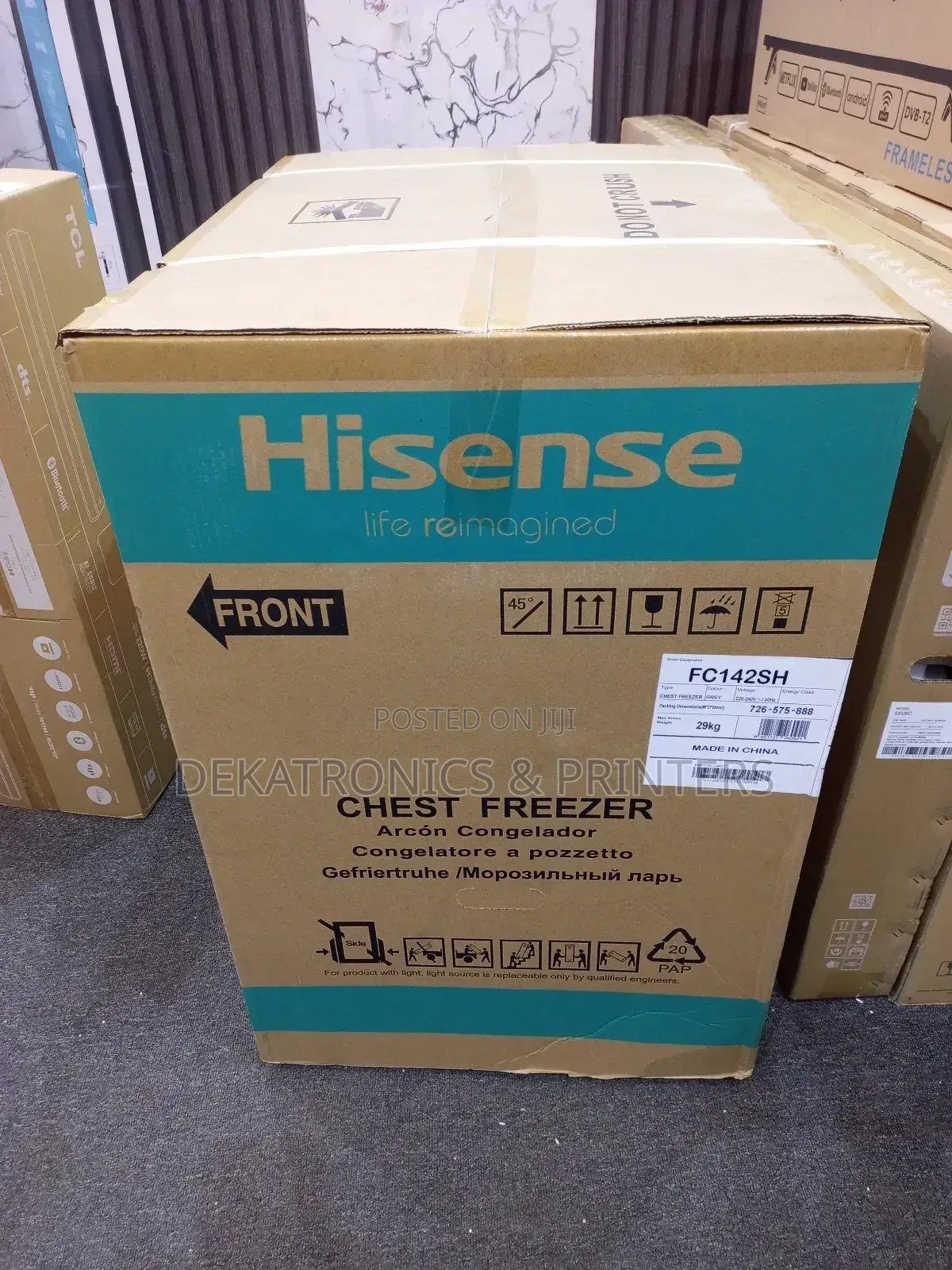 Hisense 142 Liters Chest Freezer (Fc142sh)