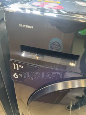 Samsung 11kg Front Load Washer + 6kg Dryer: Wd11dg5b15bb