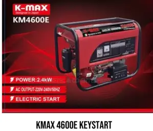 Kmax 4600e Keystart 2.4kw Generator