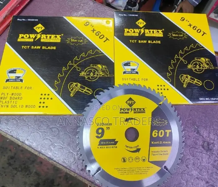 Powertex 9" Circular Blade 60 Teeth