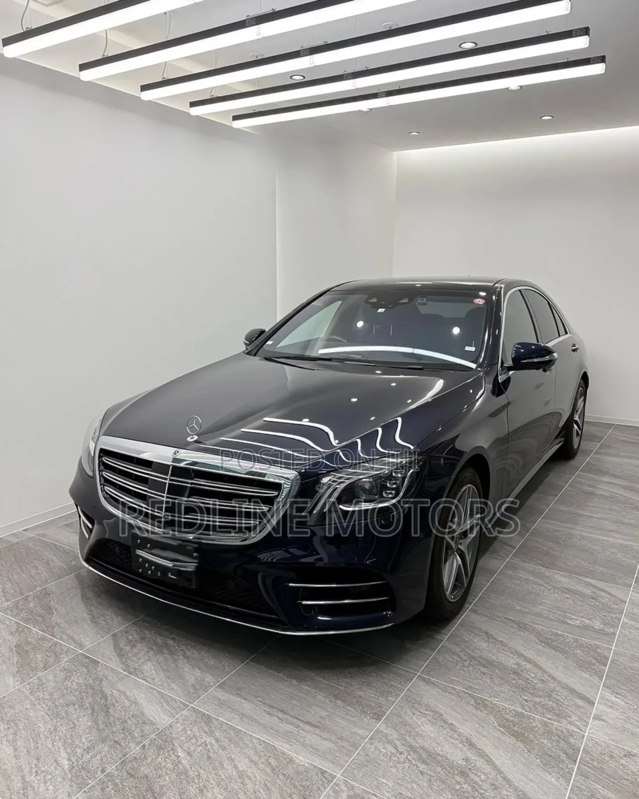 Mercedes-Benz S-Class S 450 (W222) 2018 Blue