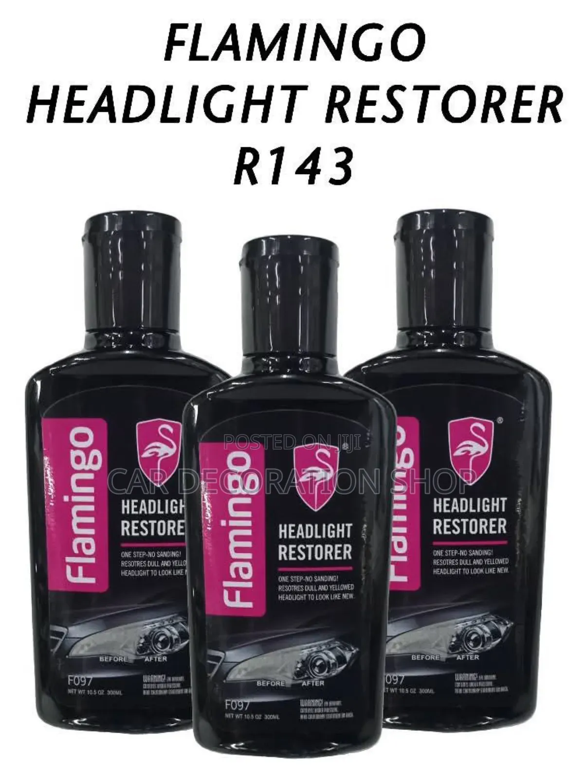 1pc Headlight Restorer to Look New
