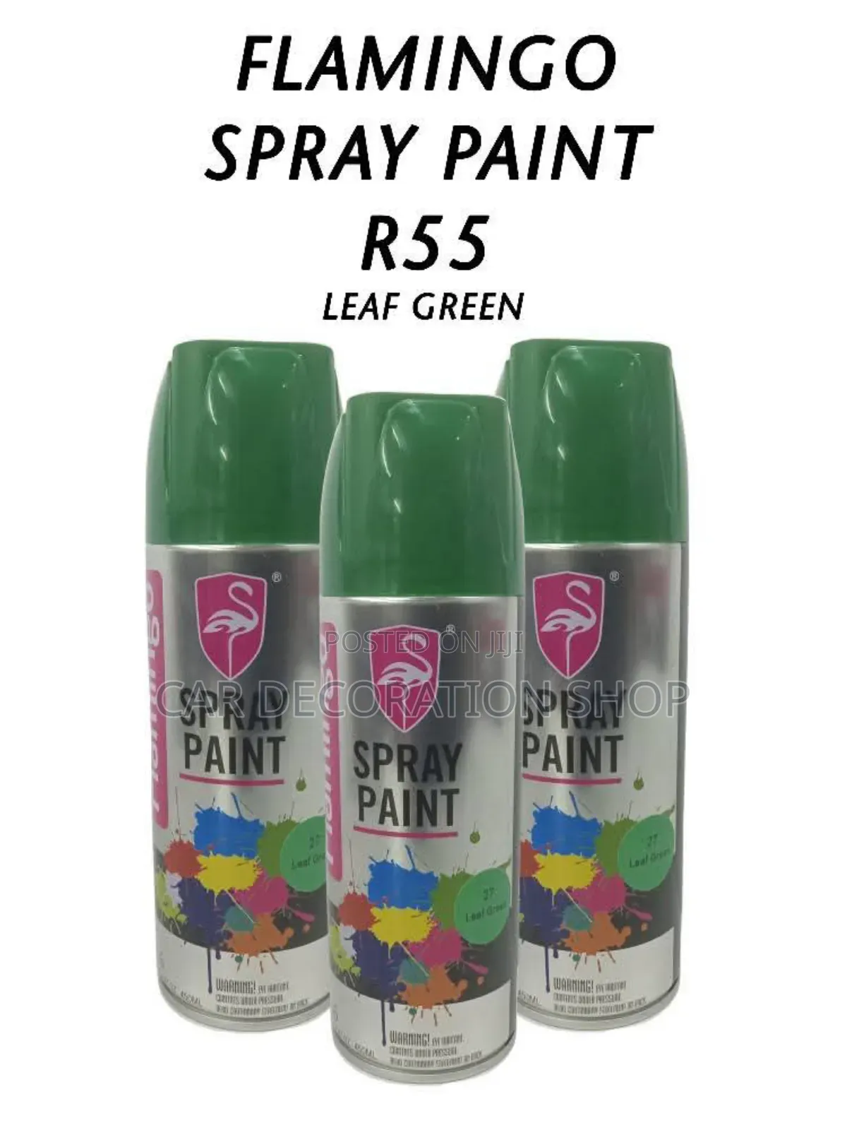 3pc Leaf Green Spray Paint
